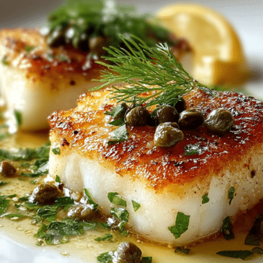 Crispy Cod Piccata: a Healthy Twist on a Classic Dish