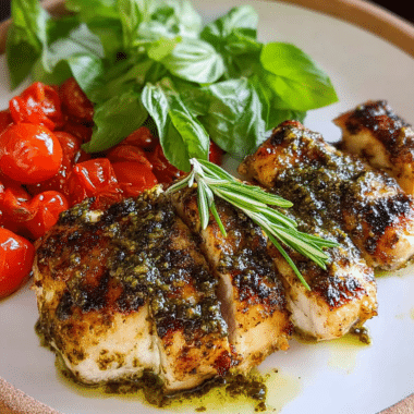 Grilled Pesto Chicken Recipe