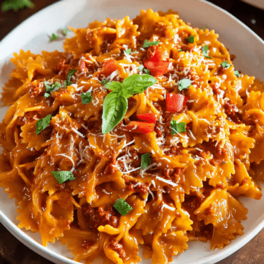 Quick and Easy Chorizo Pasta